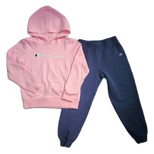 Champion Heritage Girls Fleece Hoodie & Jogger Set